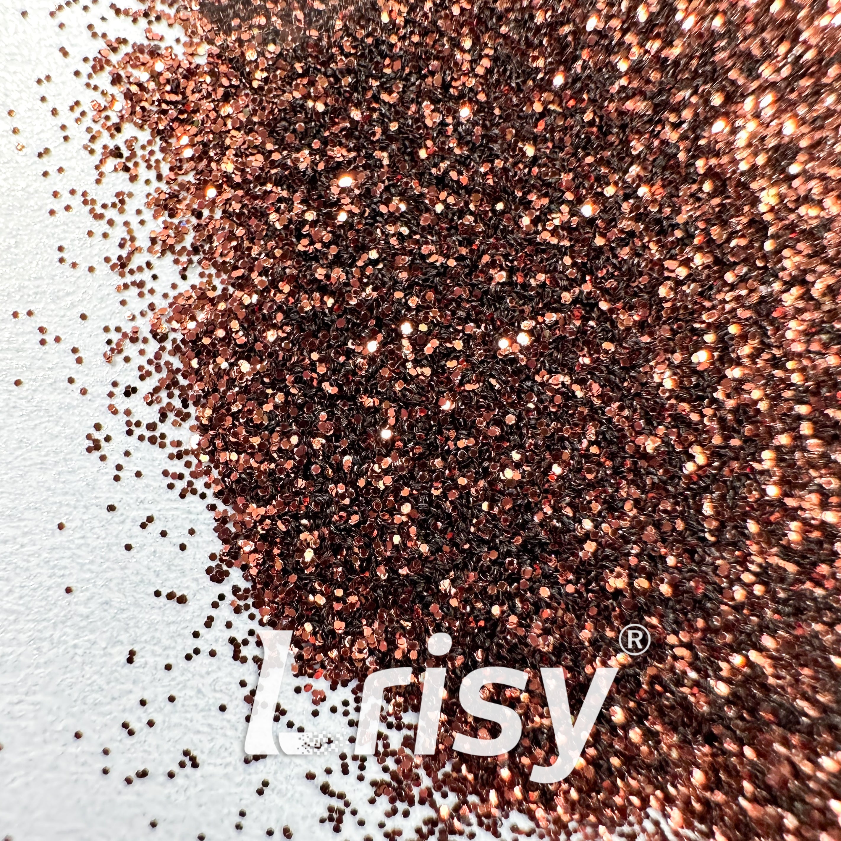 0.2mm Biodegradable Brown Fine Glitter Pure Color AKH400