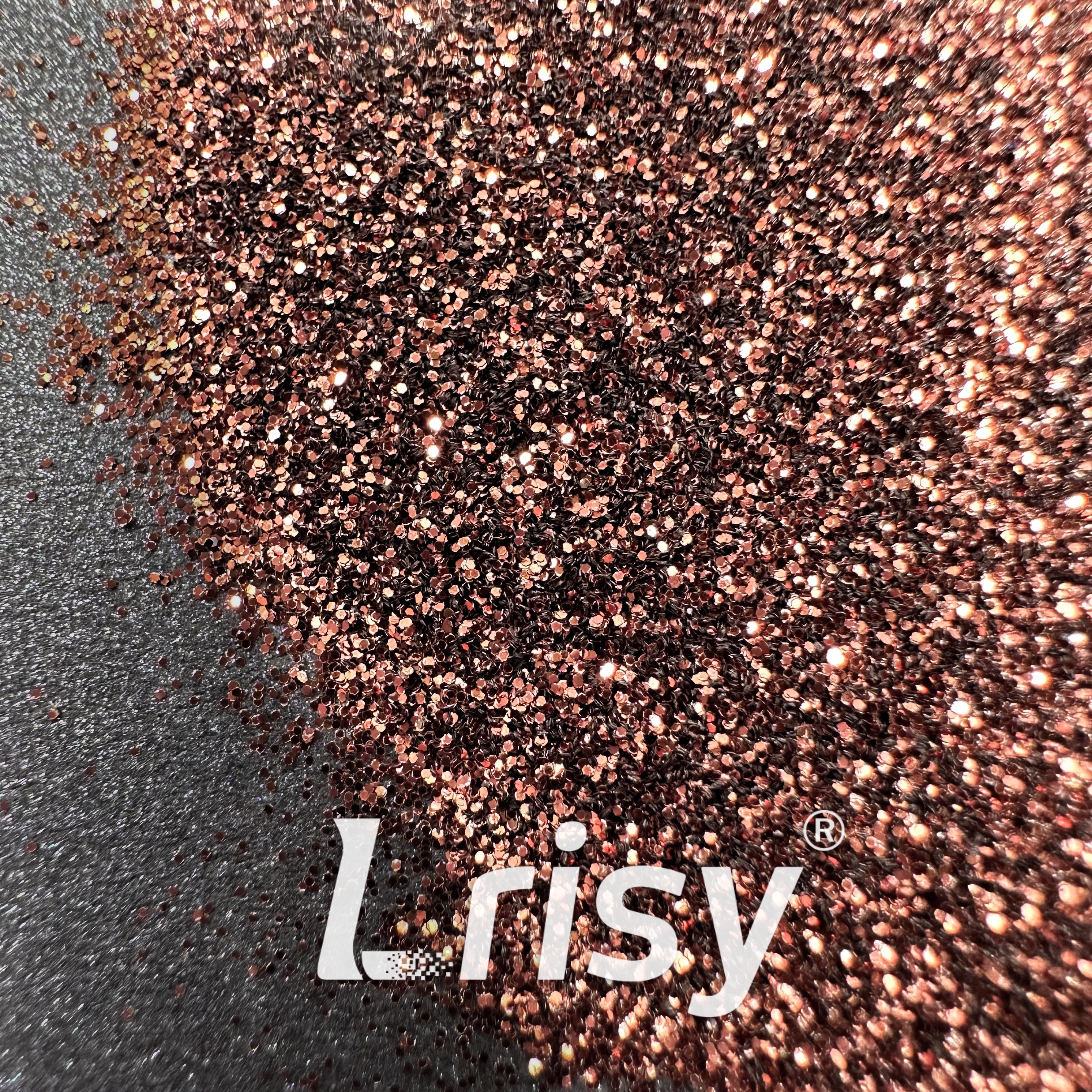 0.2mm Biodegradable Brown Fine Glitter Pure Color AKH400