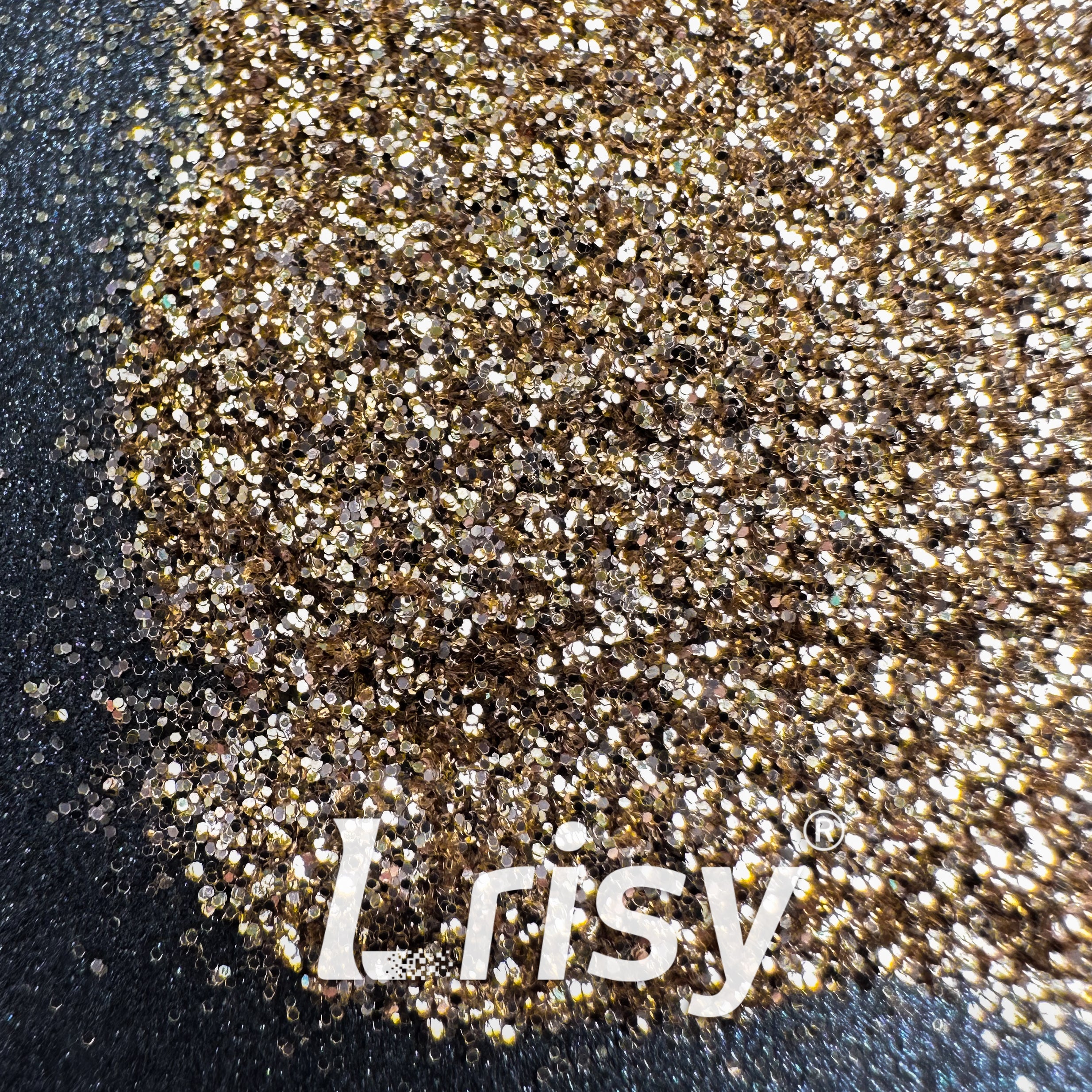 0.2mm Biodegradable Gold Fine Glitter Pure Color AKH222