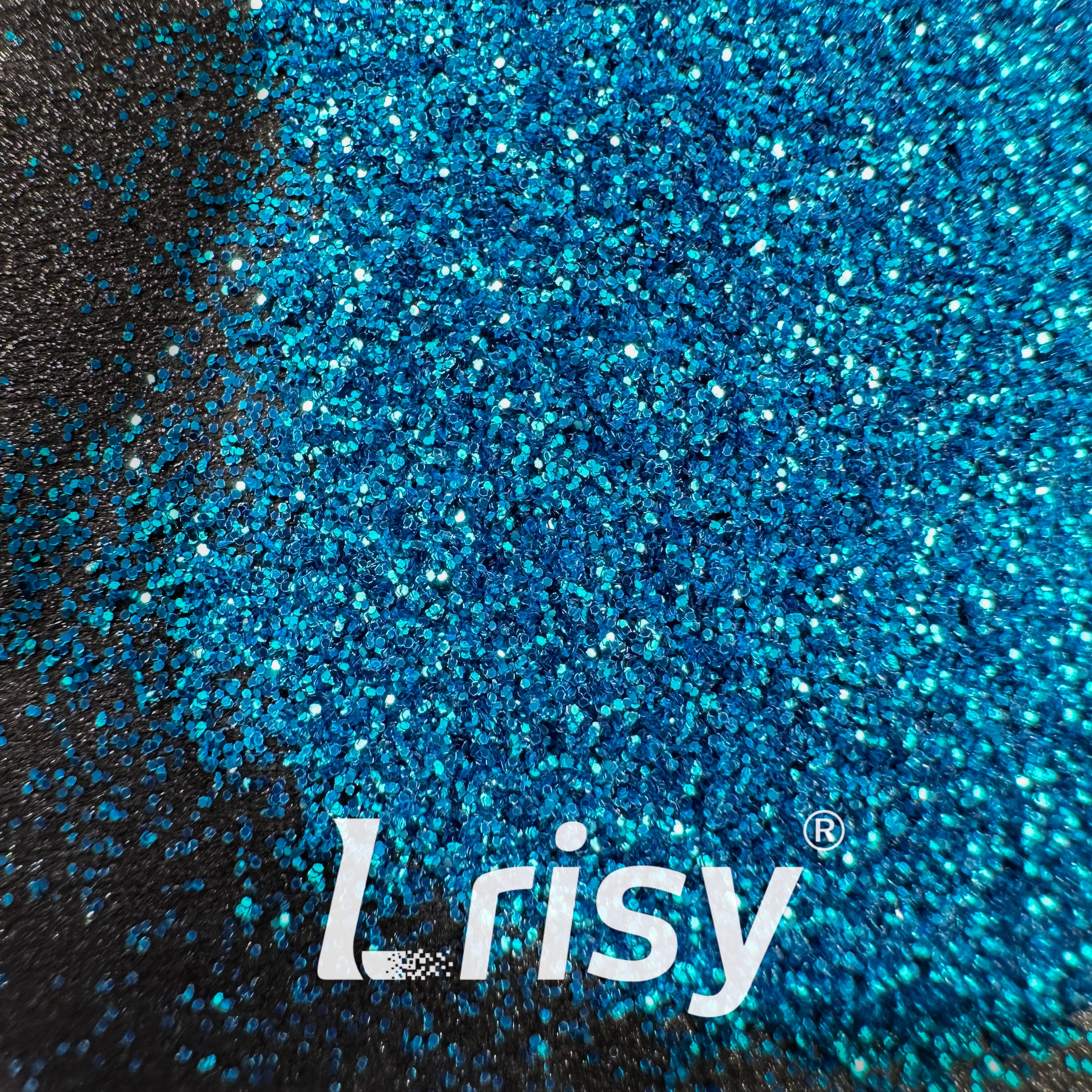 0.2mm Biodegradable Turquoise Blue Fine Glitter Pure Color AKH714