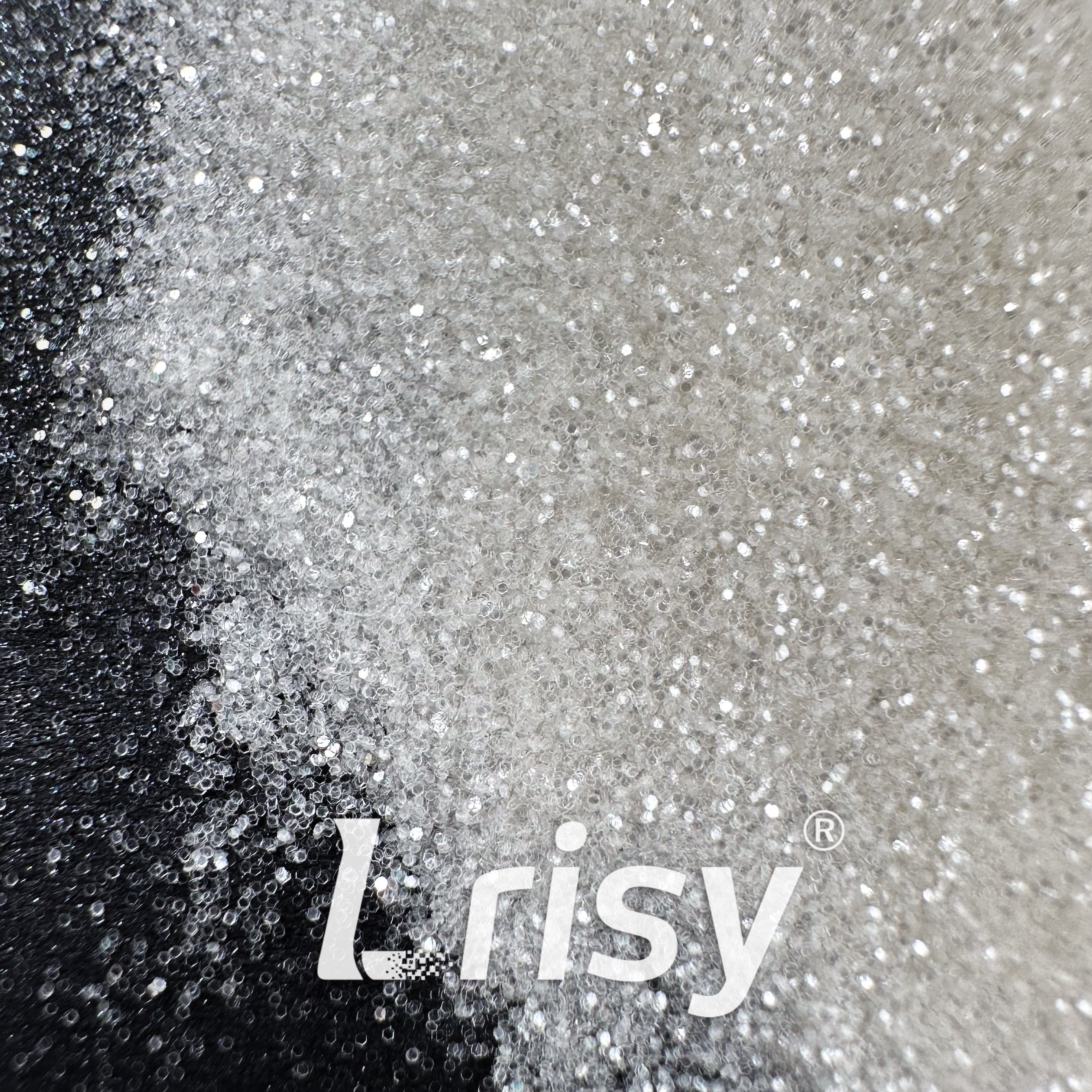 0.2mm Biodegradable White Fine Glitter Pure Color AKH1100