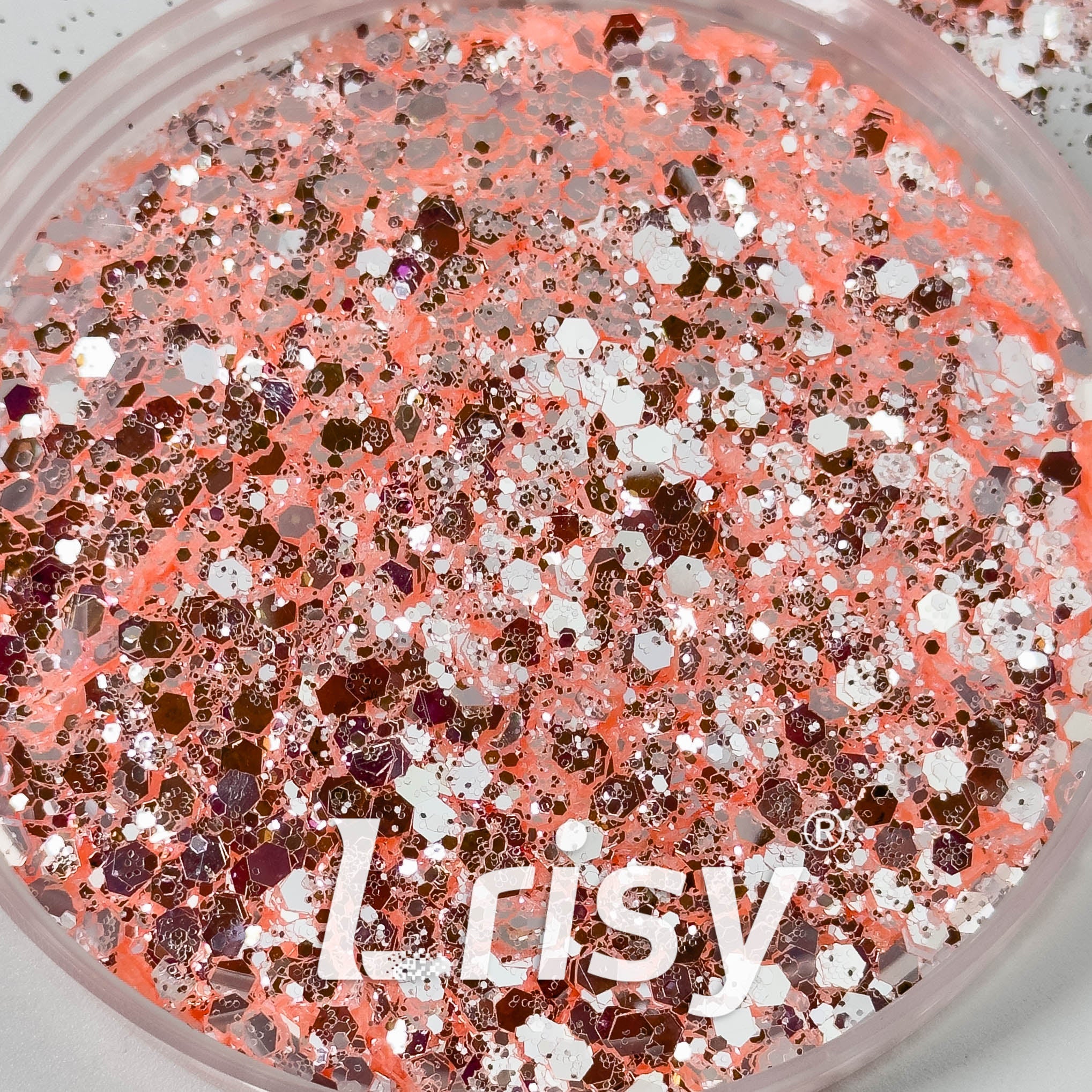 General Mixed High Brightness Pink Glitter 8006