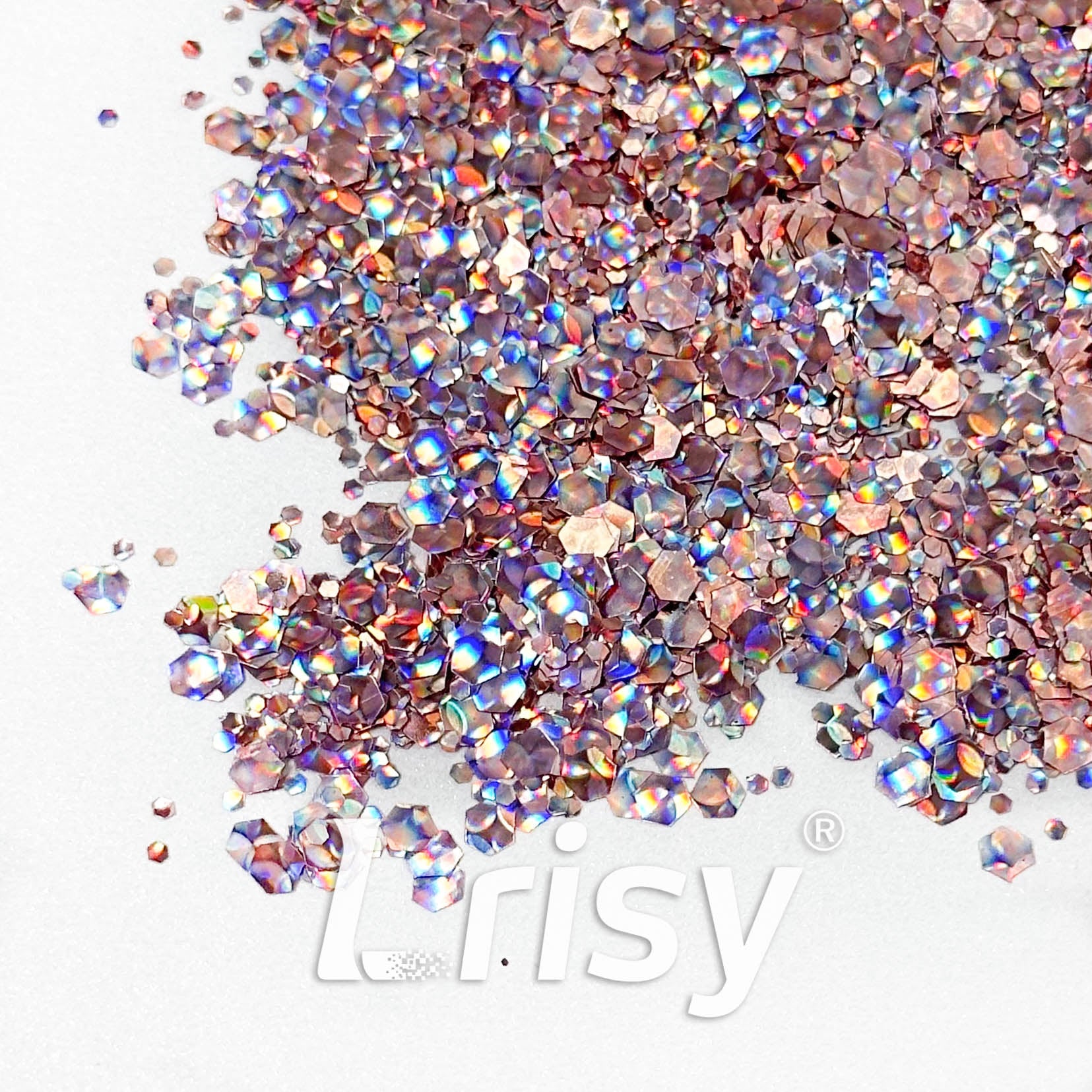 Cat Eye Pink Chunky Glitter HX4304