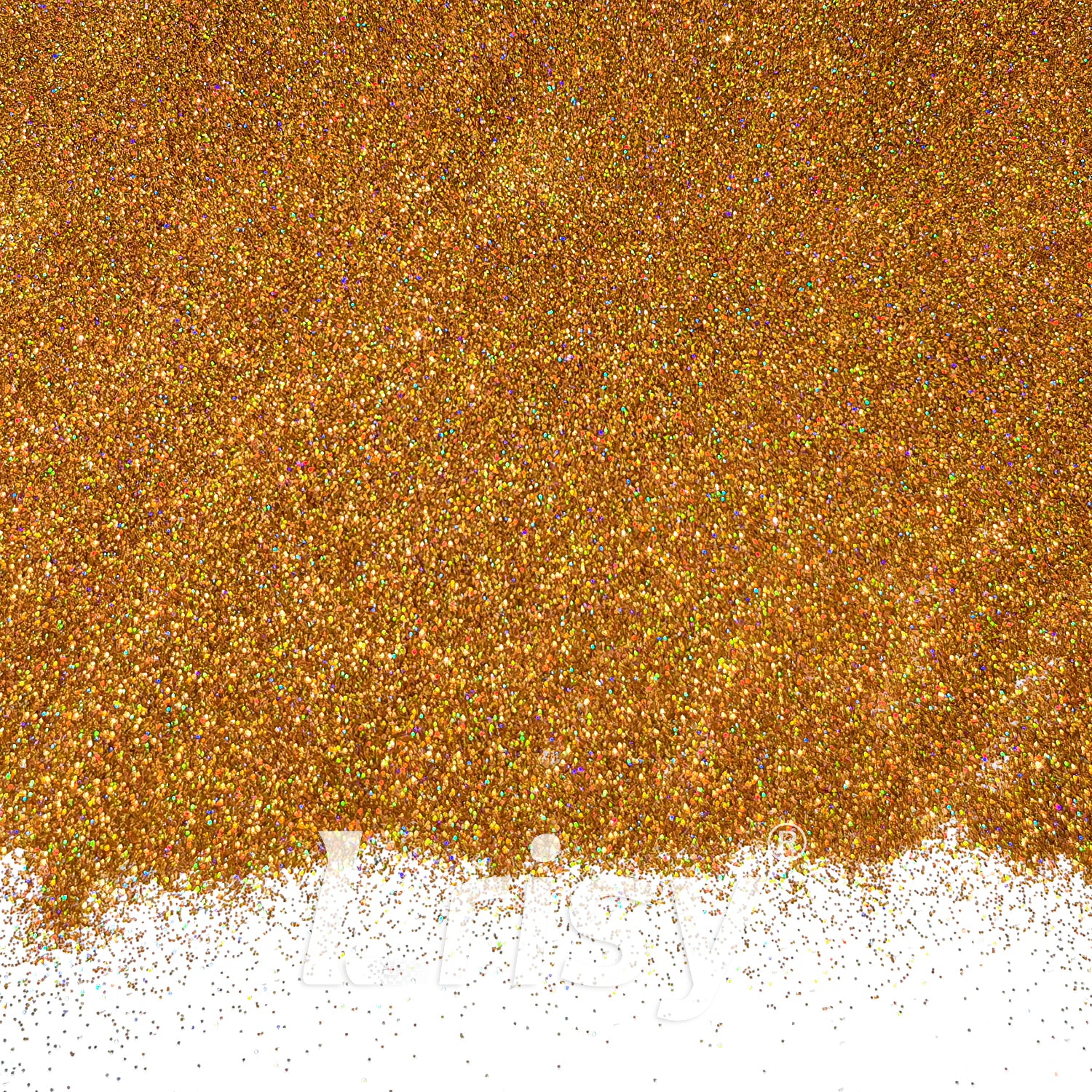 0.2mm Holographic Sand Gold Hexagon Glitter LB0200A