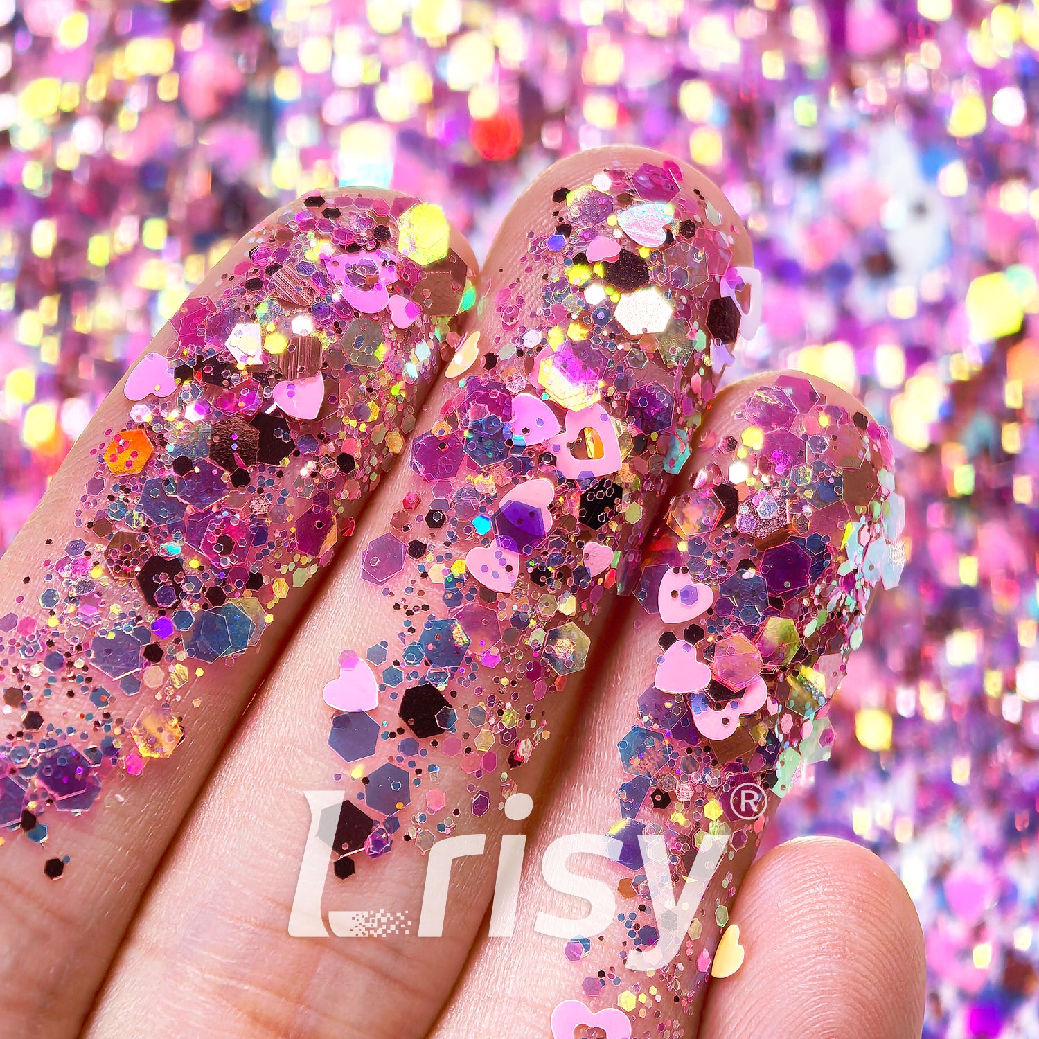 Pink Memories Custom Mixed Glitter LXT006