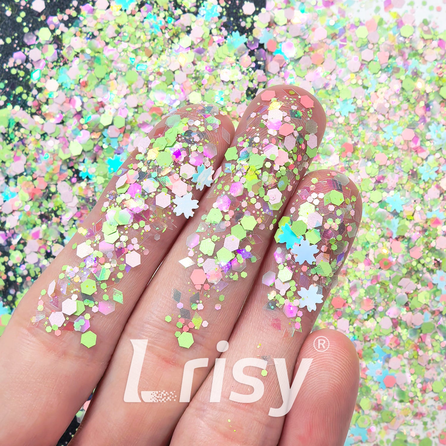 Super Sweet Matcha Custom Mixed Glitter LXT011