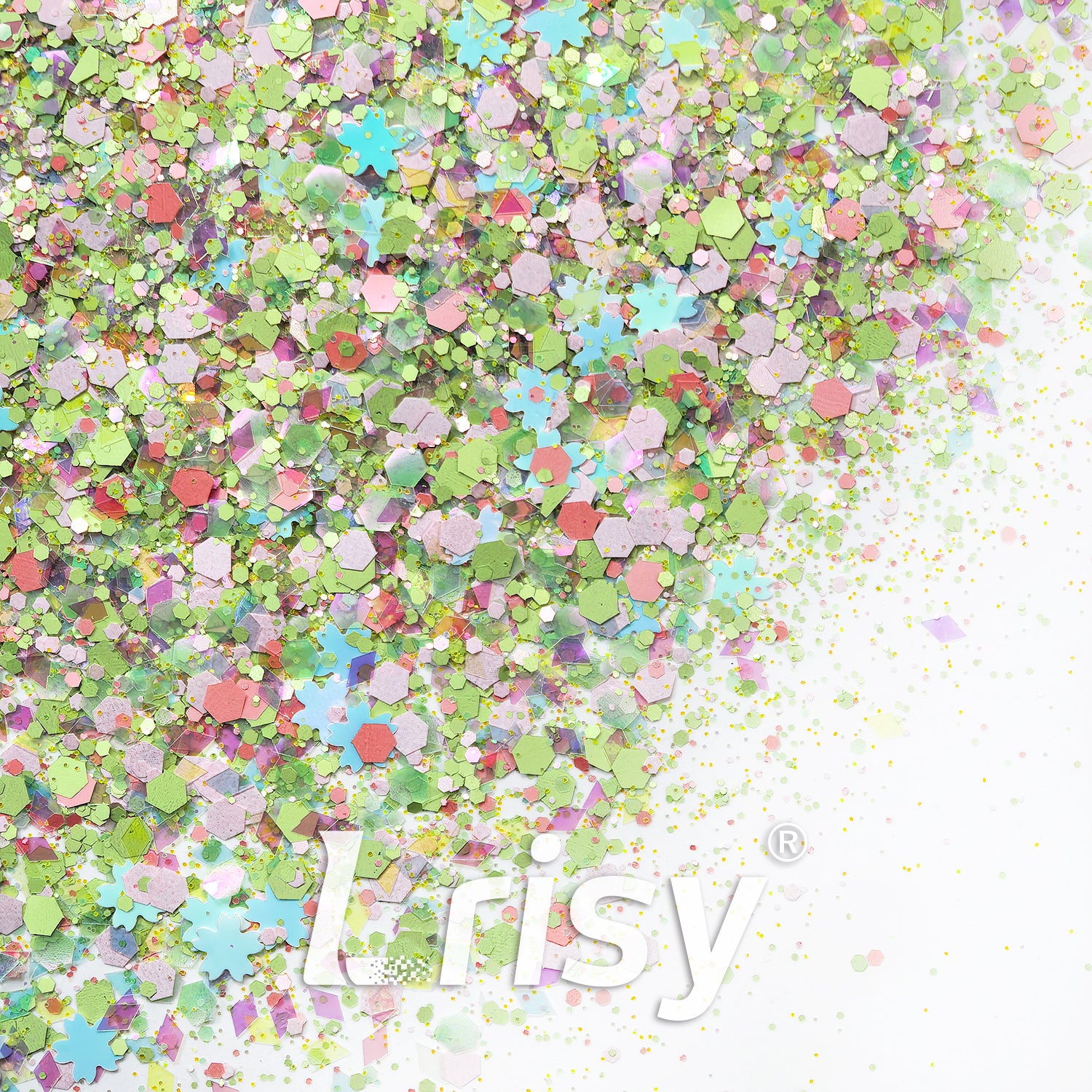 Super Sweet Matcha Custom Mixed Glitter LXT011