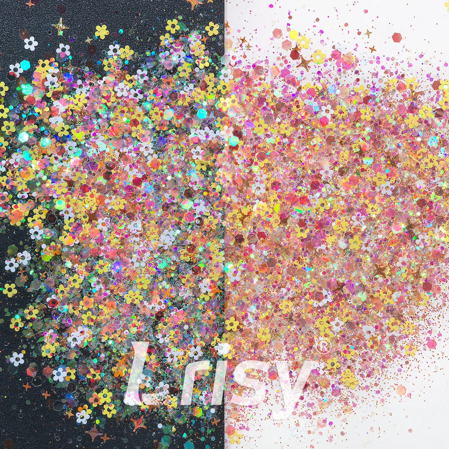 Spring Blossoms Custom Mixed Glitter LXT015