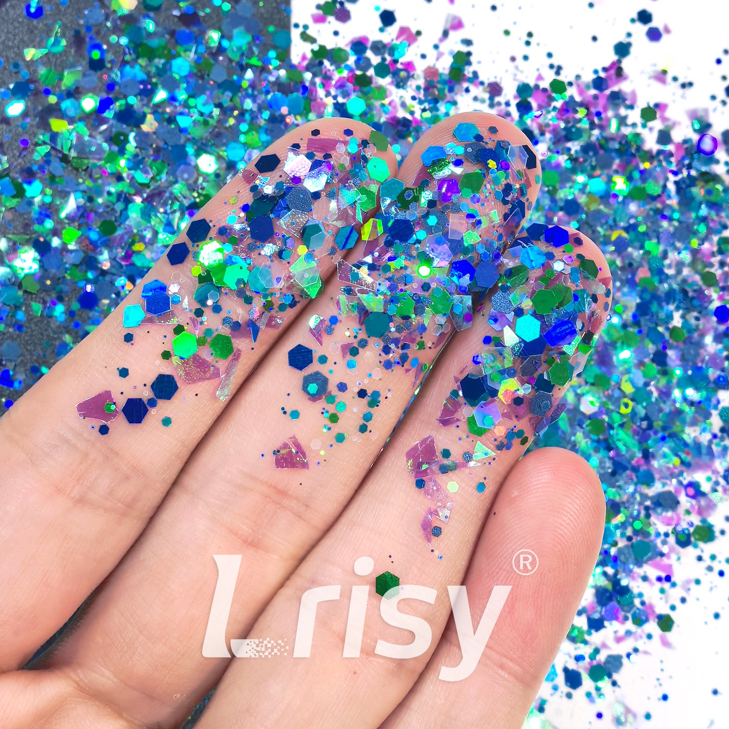 Aurora Tide Custom Mixed Glitter LXT019