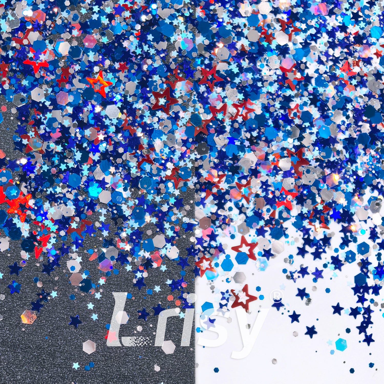 Independent Fireworks Custom Mixed Glitter LXT022