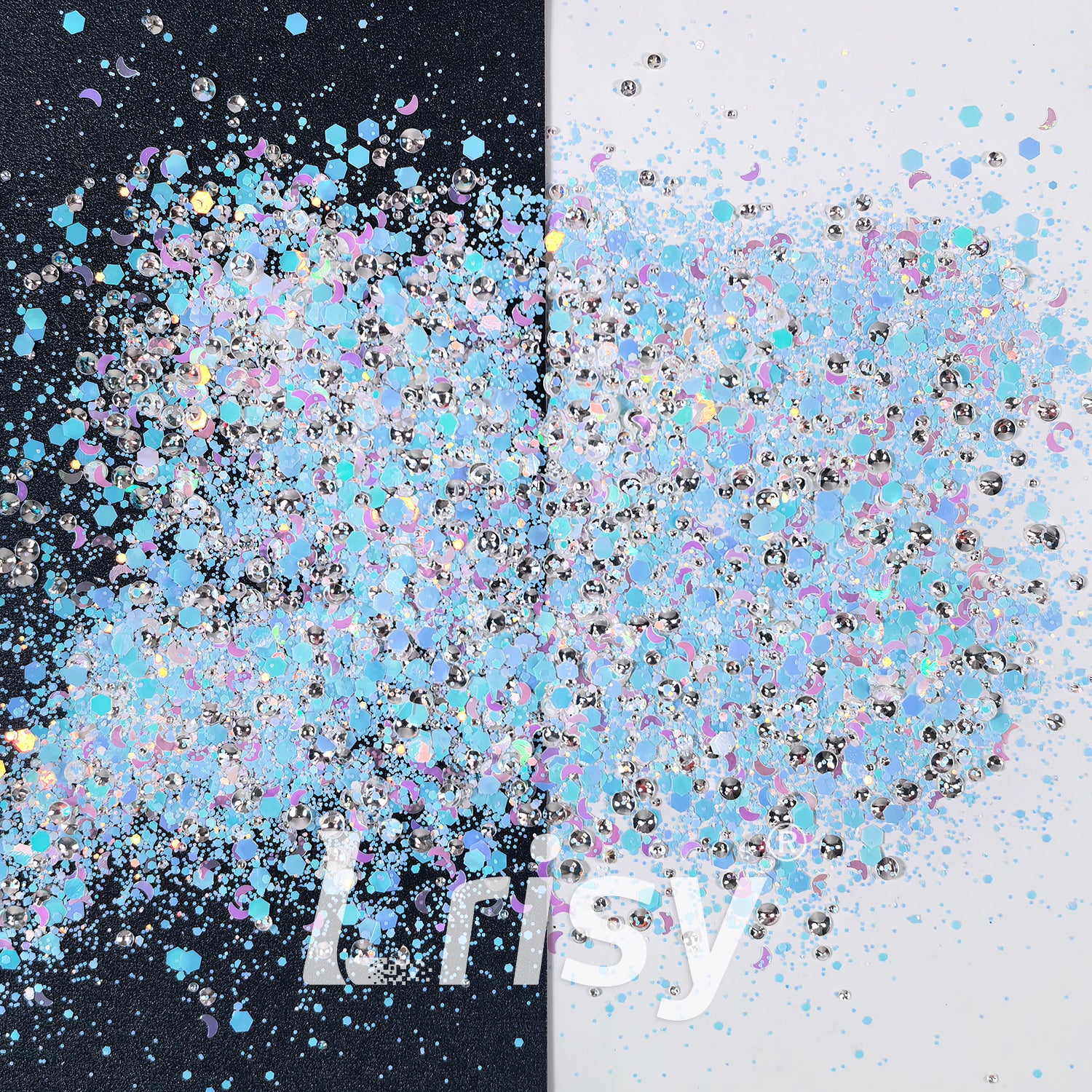 Pale Moonshine Custom Mixed Glitter LXT023