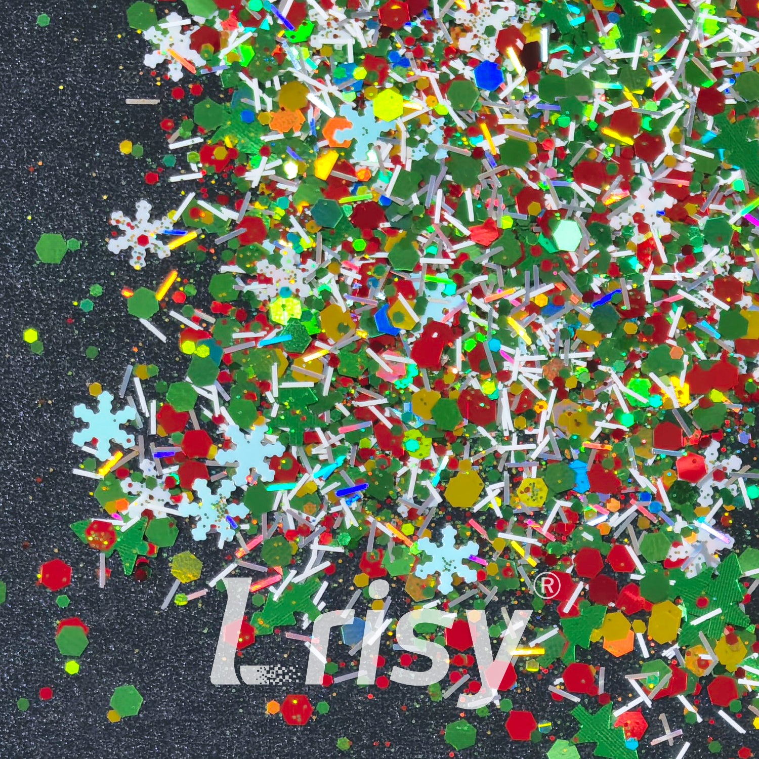 Winter Christmas Custom Mixed Glitter LXT031