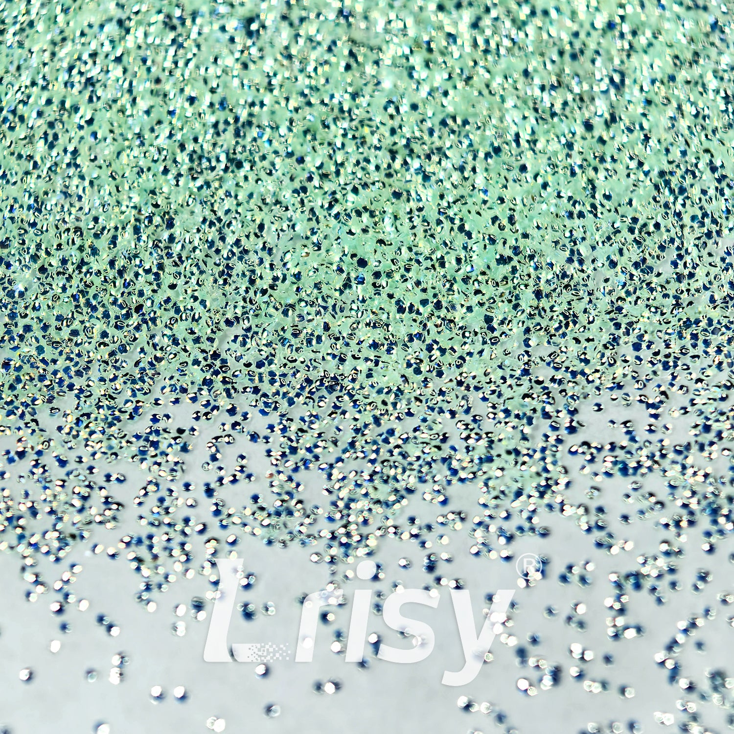 0.4mm Grass Green 3D Bubble Translucent Glitter C-PPE323