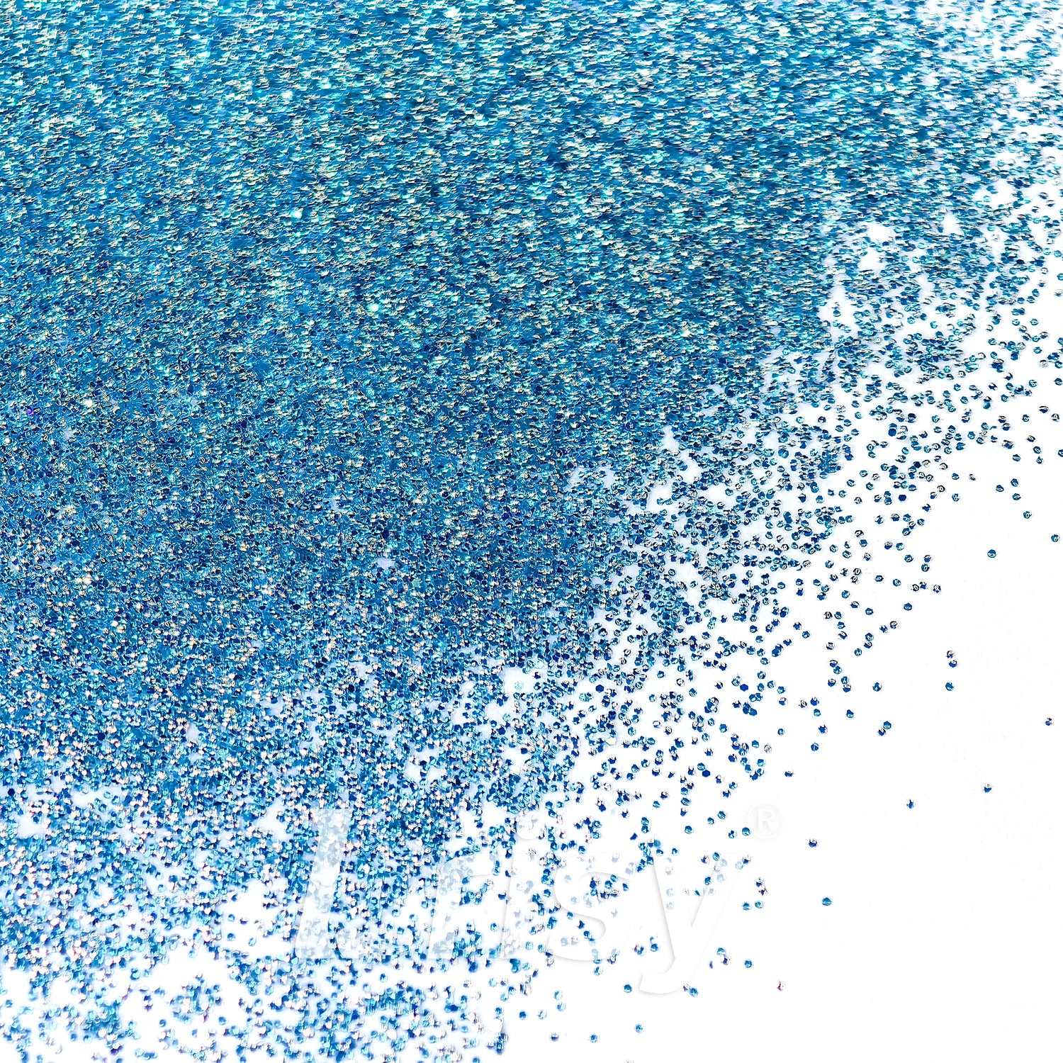 0.4mm Sea Blue 3D Bubble Translucent Glitter C-PPE331