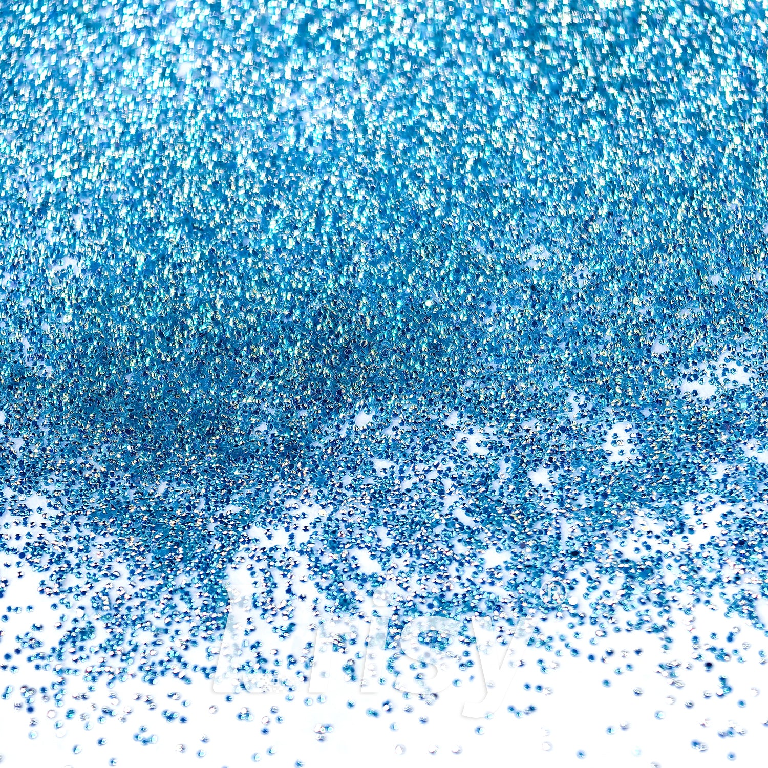 0.4mm Sea Blue 3D Bubble Translucent Glitter C-PPE331