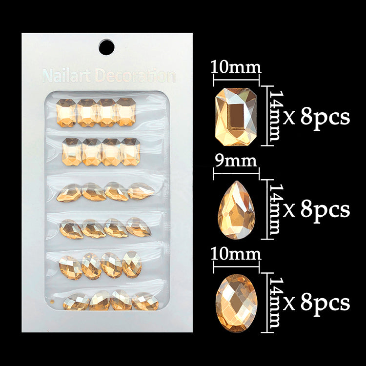 Wholesale Nail Art Accessories Set | Rings, Chains, Crosses, Pearls & More | DIY Nail Charms