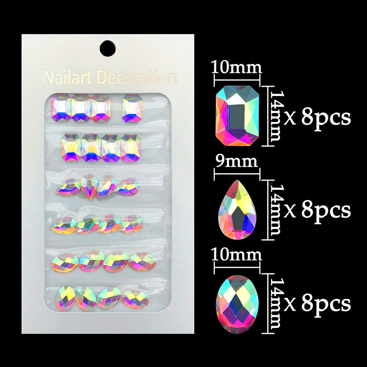 Wholesale Nail Art Accessories Set | Rings, Chains, Crosses, Pearls & More | DIY Nail Charms
