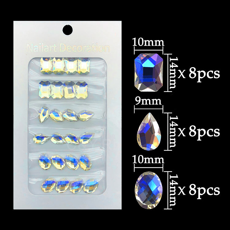 Wholesale Nail Art Accessories Set | Rings, Chains, Crosses, Pearls & More | DIY Nail Charms
