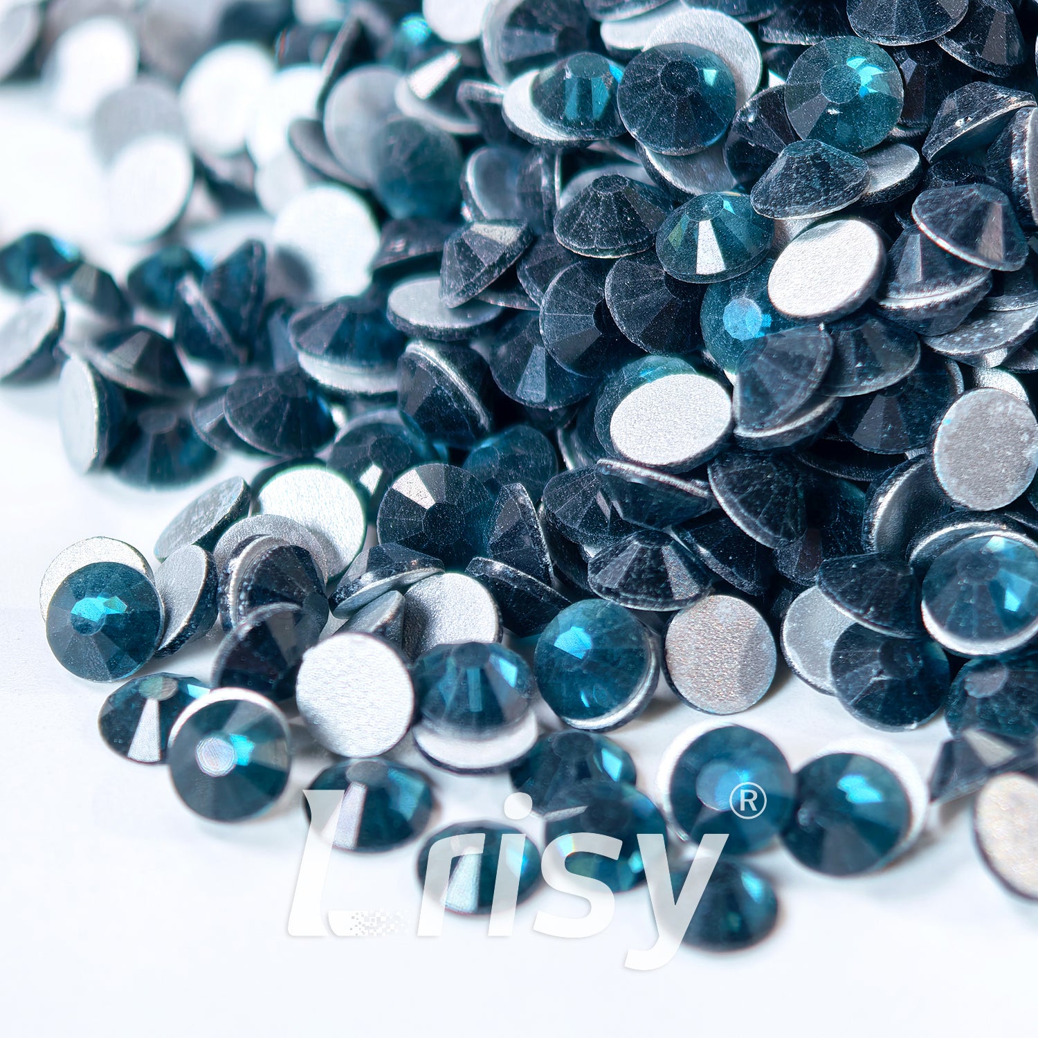 (O)Inky Blue Flat Back Rhinestones FBRS020