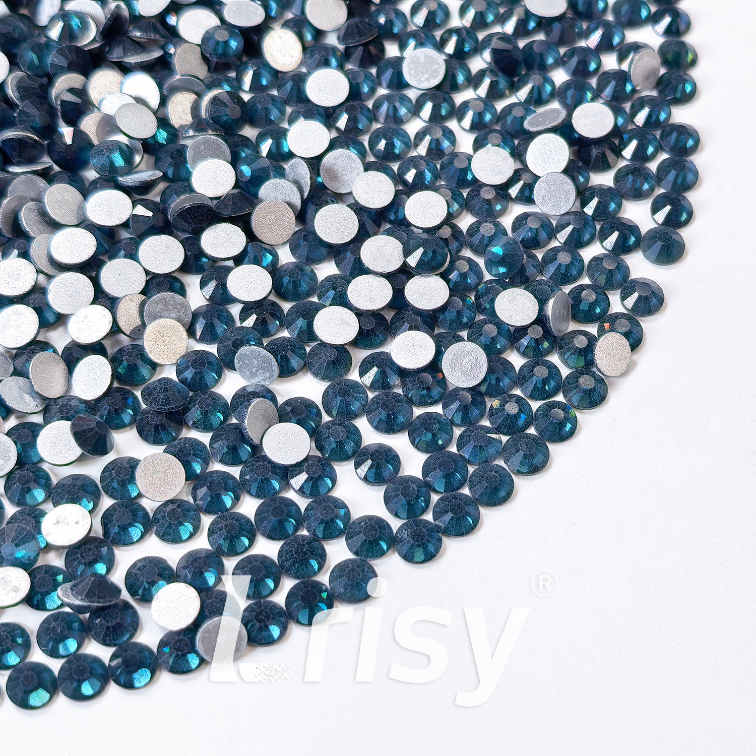(O)Inky Blue Flat Back Rhinestones FBRS020