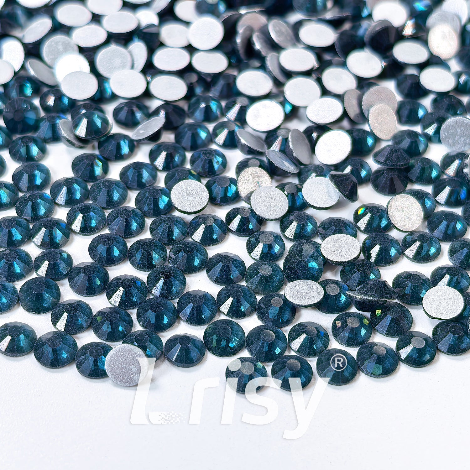 (O)Inky Blue Flat Back Rhinestones FBRS020