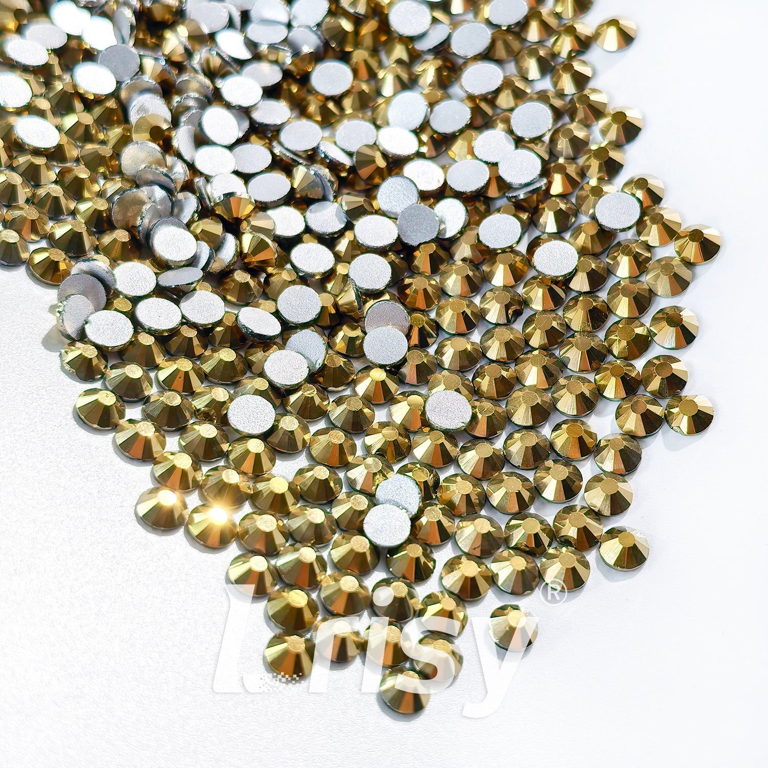 Golden Ore Flat Back Rhinestones FBRS037