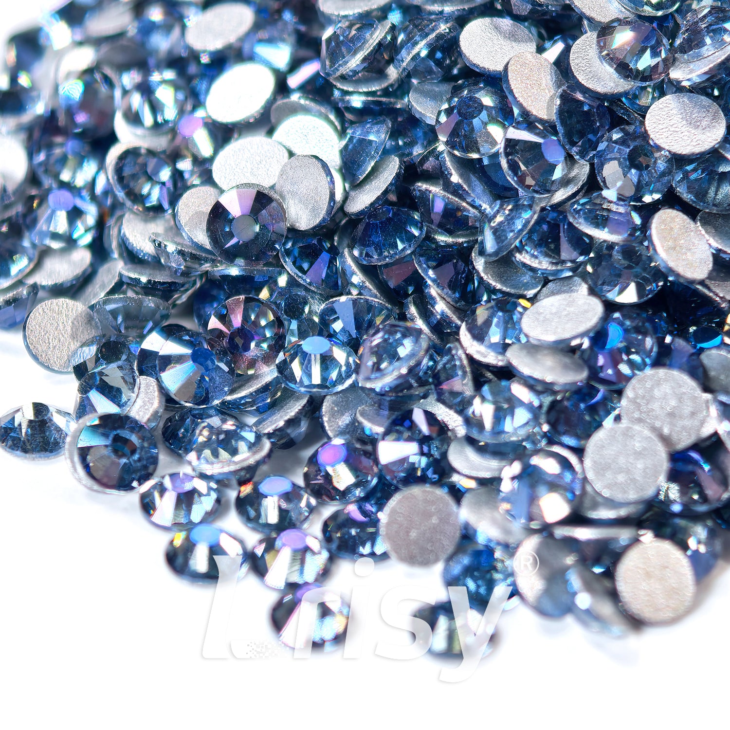 Light Violet Flat Back Rhinestones FBRS107