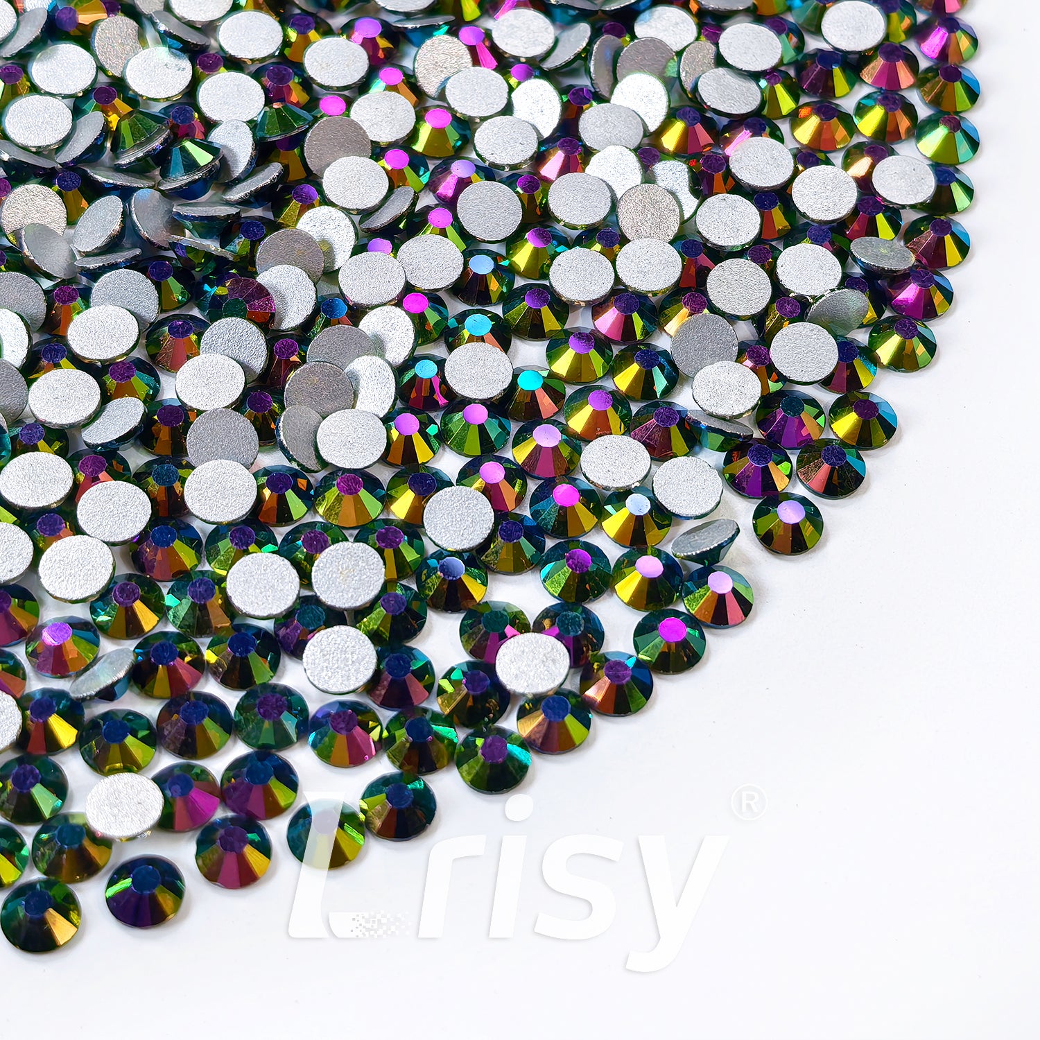 Green Phantom Flat Back Rhinestones FBRS106