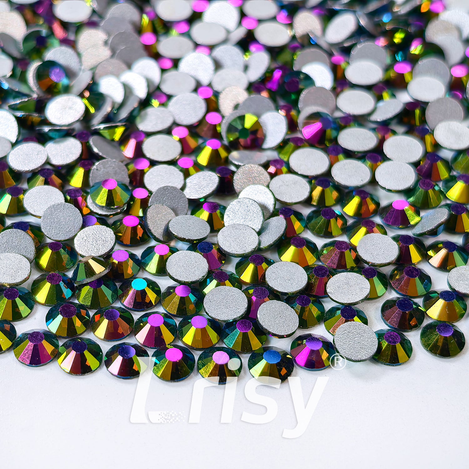 Green Phantom Flat Back Rhinestones FBRS106