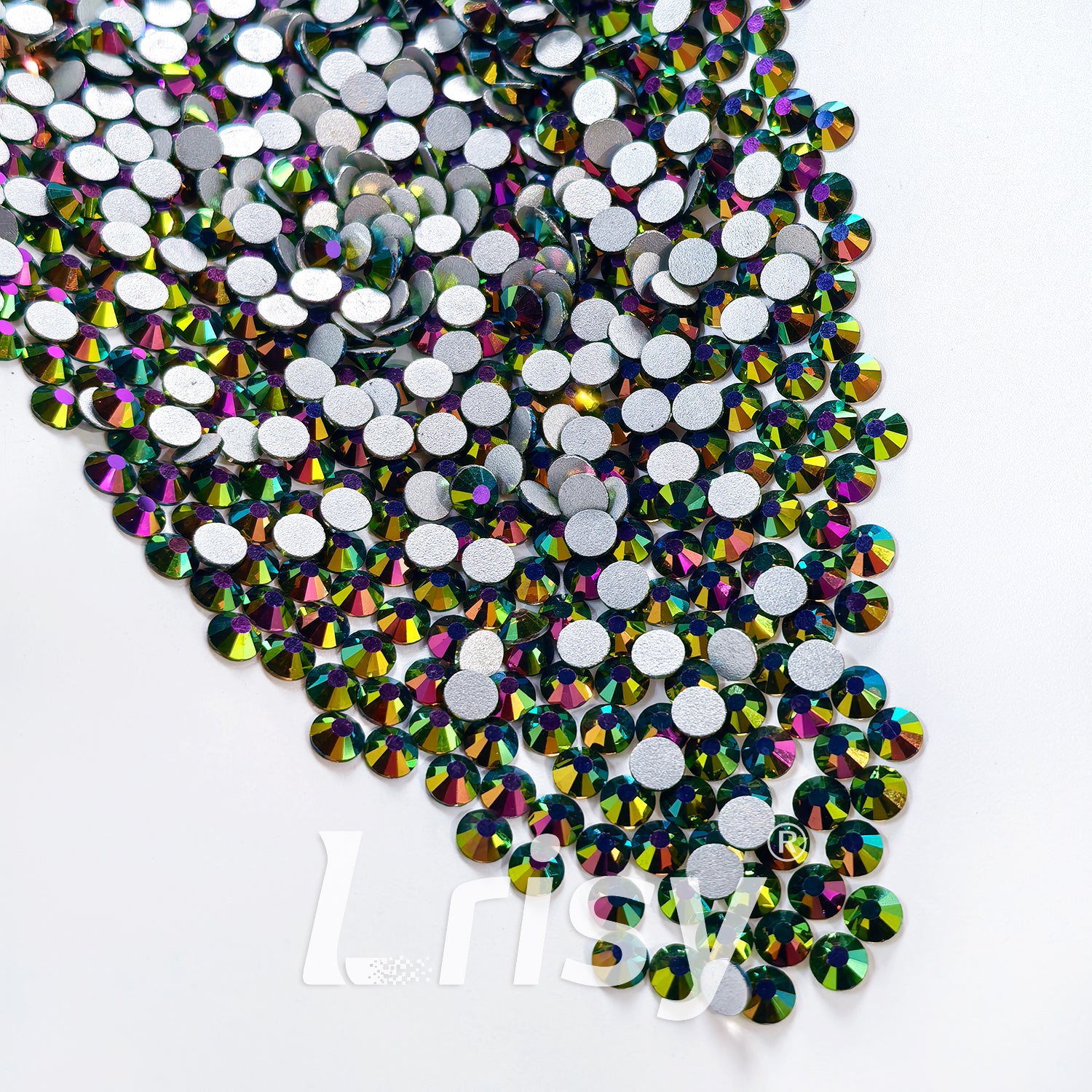 Green Phantom Flat Back Rhinestones FBRS106