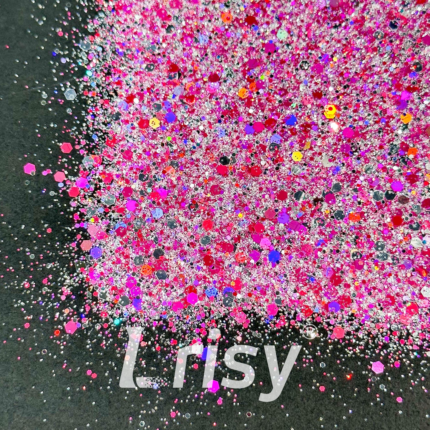 (By jennifer.jenn85)Pink Party Custom Mixed Glitter WAL666