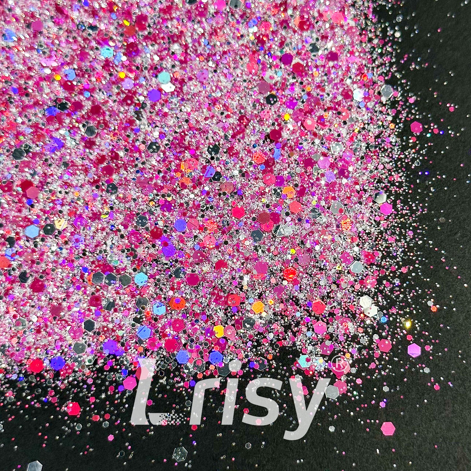 (By jennifer.jenn85)Pink Party Custom Mixed Glitter WAL666