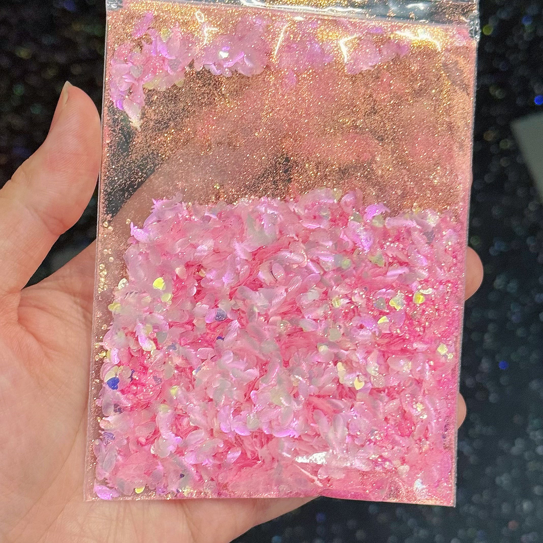 Heart Skips A Beat Custom Mixed Glitter WYF003