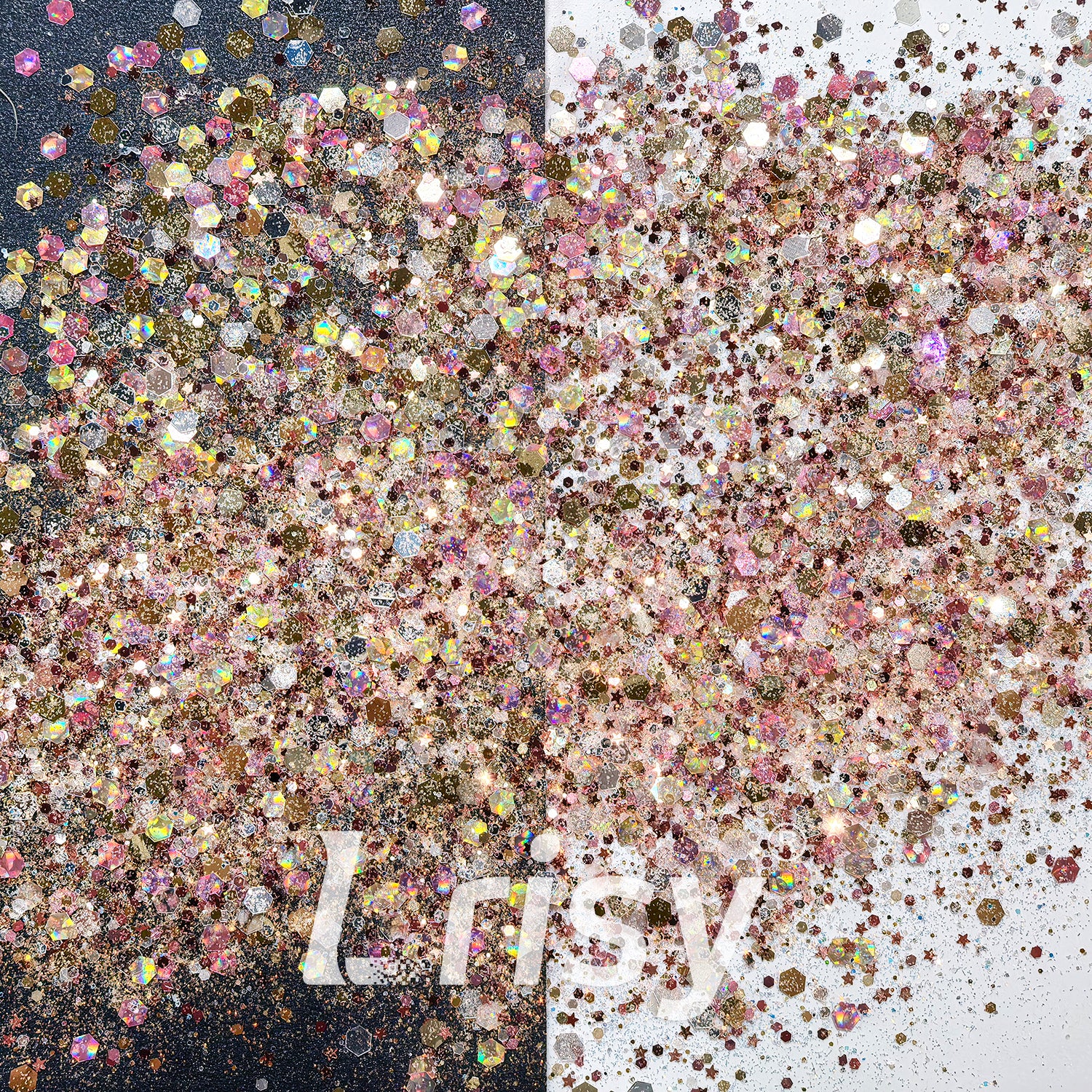 Half Sugar Milk Tea Custom Mixed Glitter WYF006