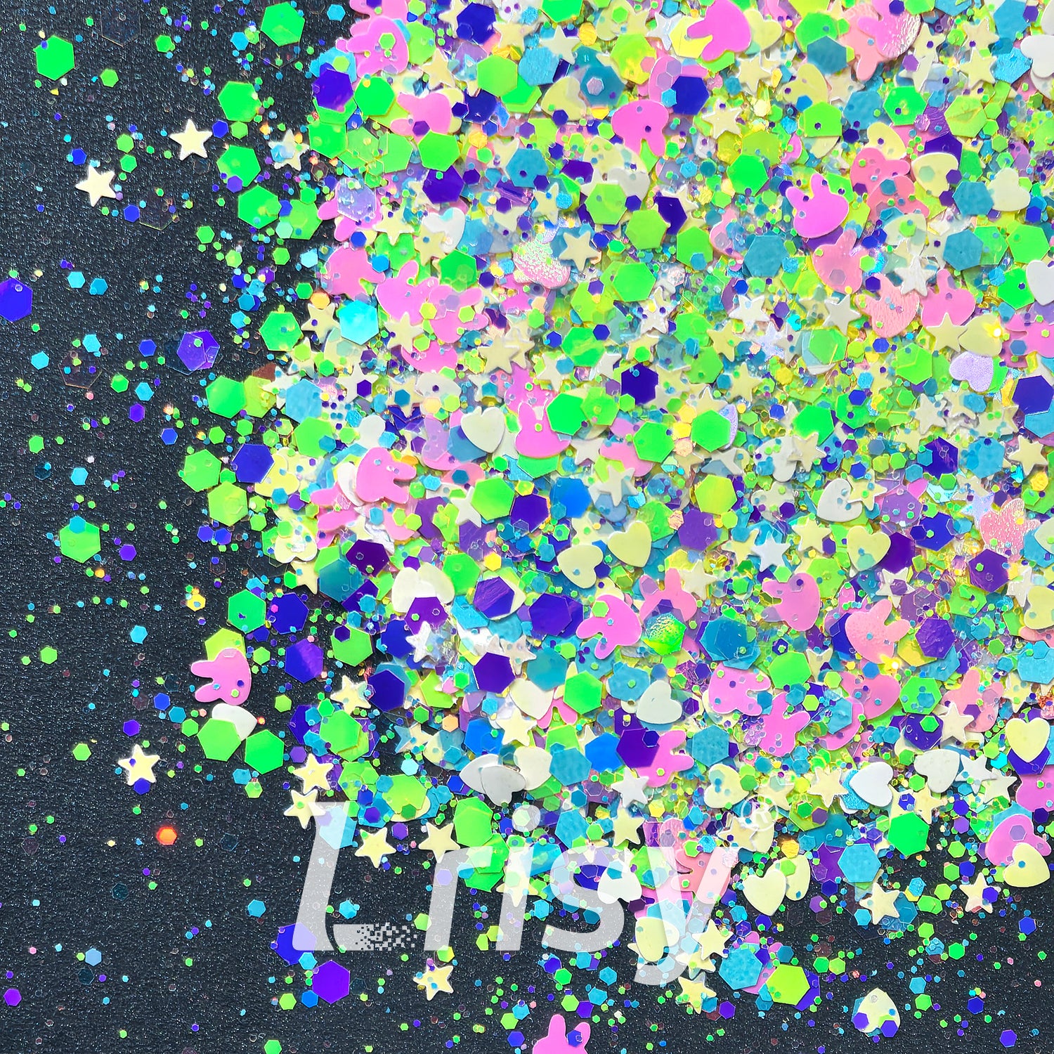 Field Sweetheart Custom Mixed Glitter WYF010