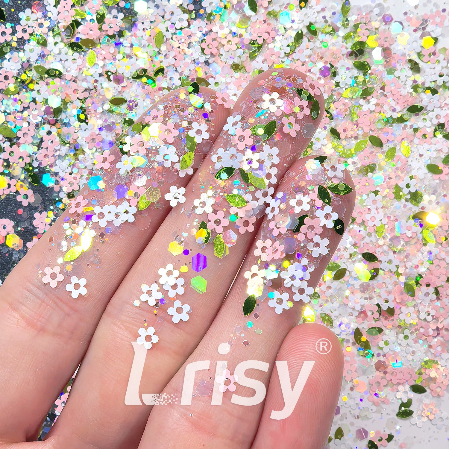 Spring Garden Custom Mixed Glitter WYF011