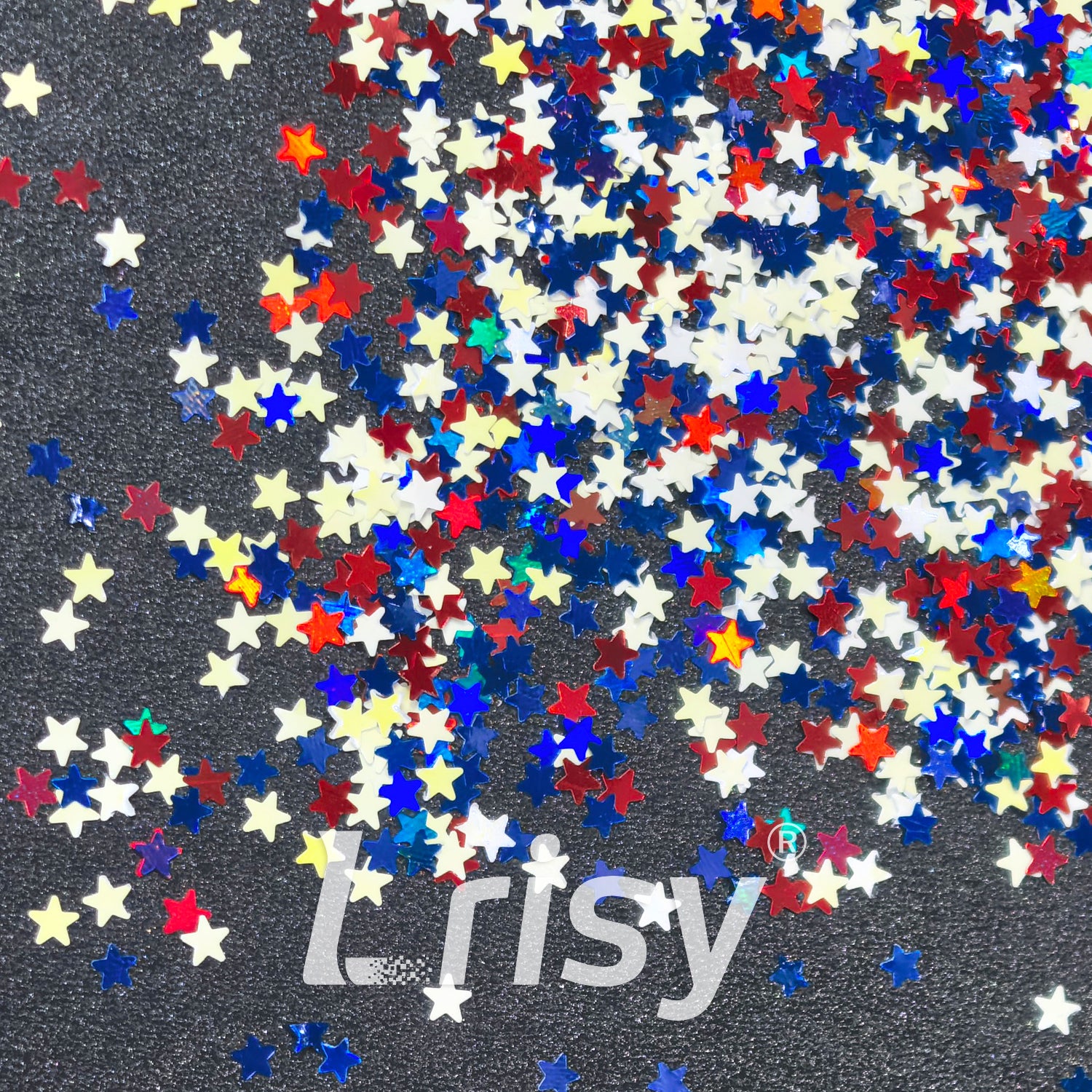 Freedom Star Custom Mixed Glitter WYF021
