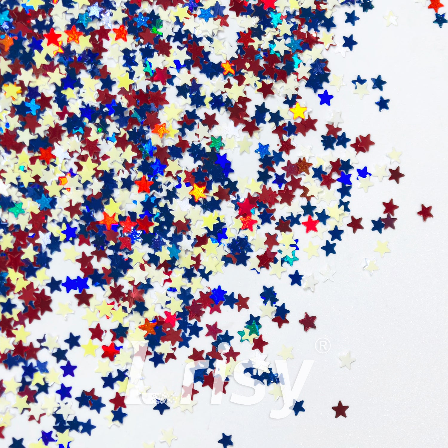 Freedom Star Custom Mixed Glitter WYF021