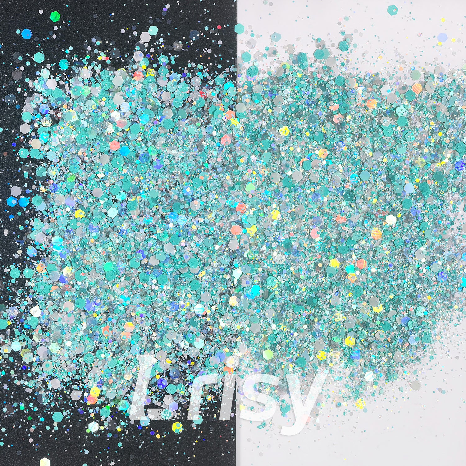 Peppermint Sparkling Custom Mixed Glitter WYF026
