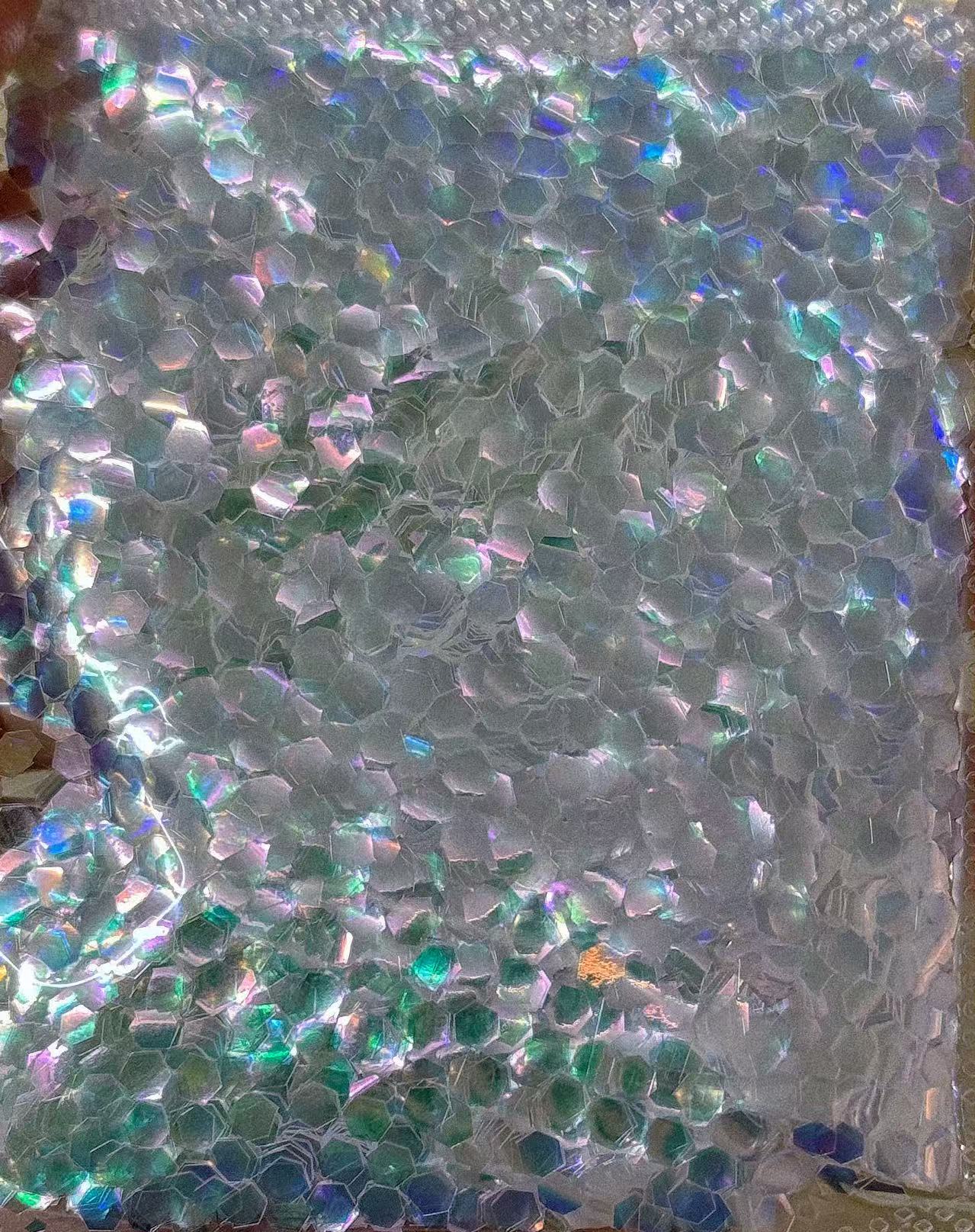 2.5mm Advanced Green Brightness Iridescent Glitter YW-F325