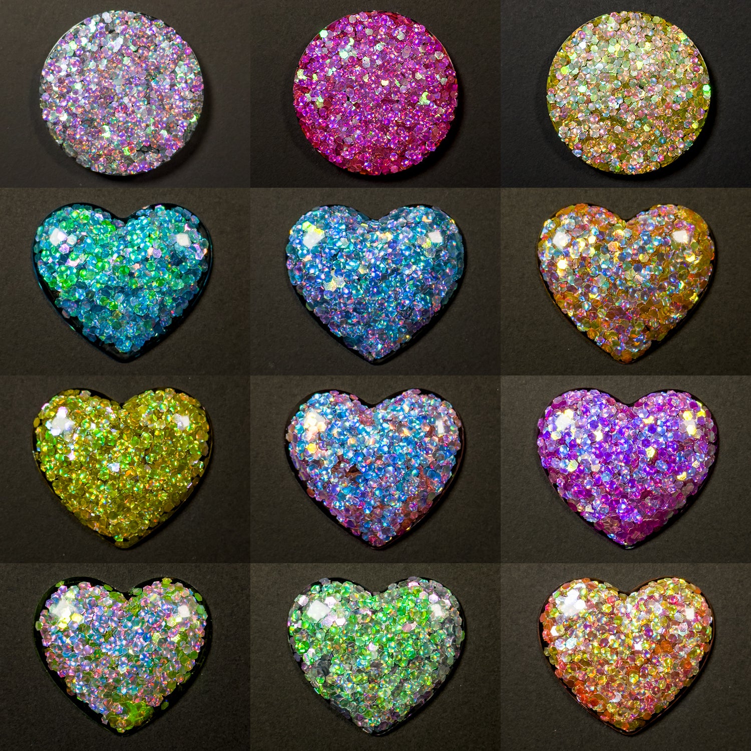 Lrisy Dream Stone Chunky Glitter Set 12 Colors