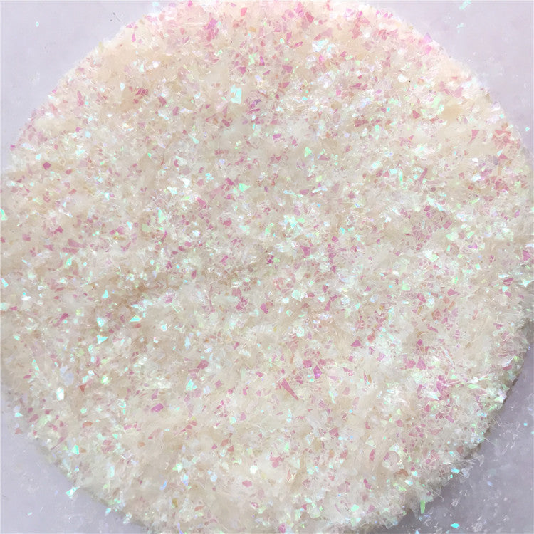 Iridescent Cellophane Glitter Shards (Flakes) C003 2x2