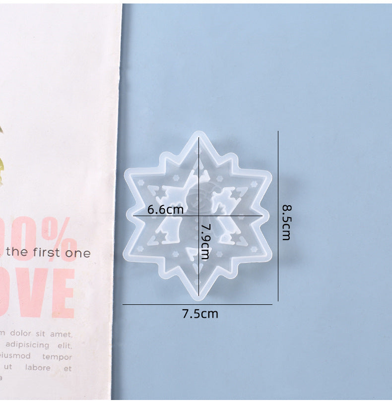 Christmas Series Decoration Pendant Silicone Resin Mold M-YMR-SDGP014
