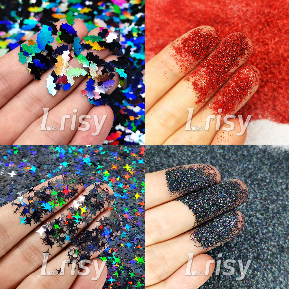 Lrisy Halloween Glitter Special Set/Kits Total 120g