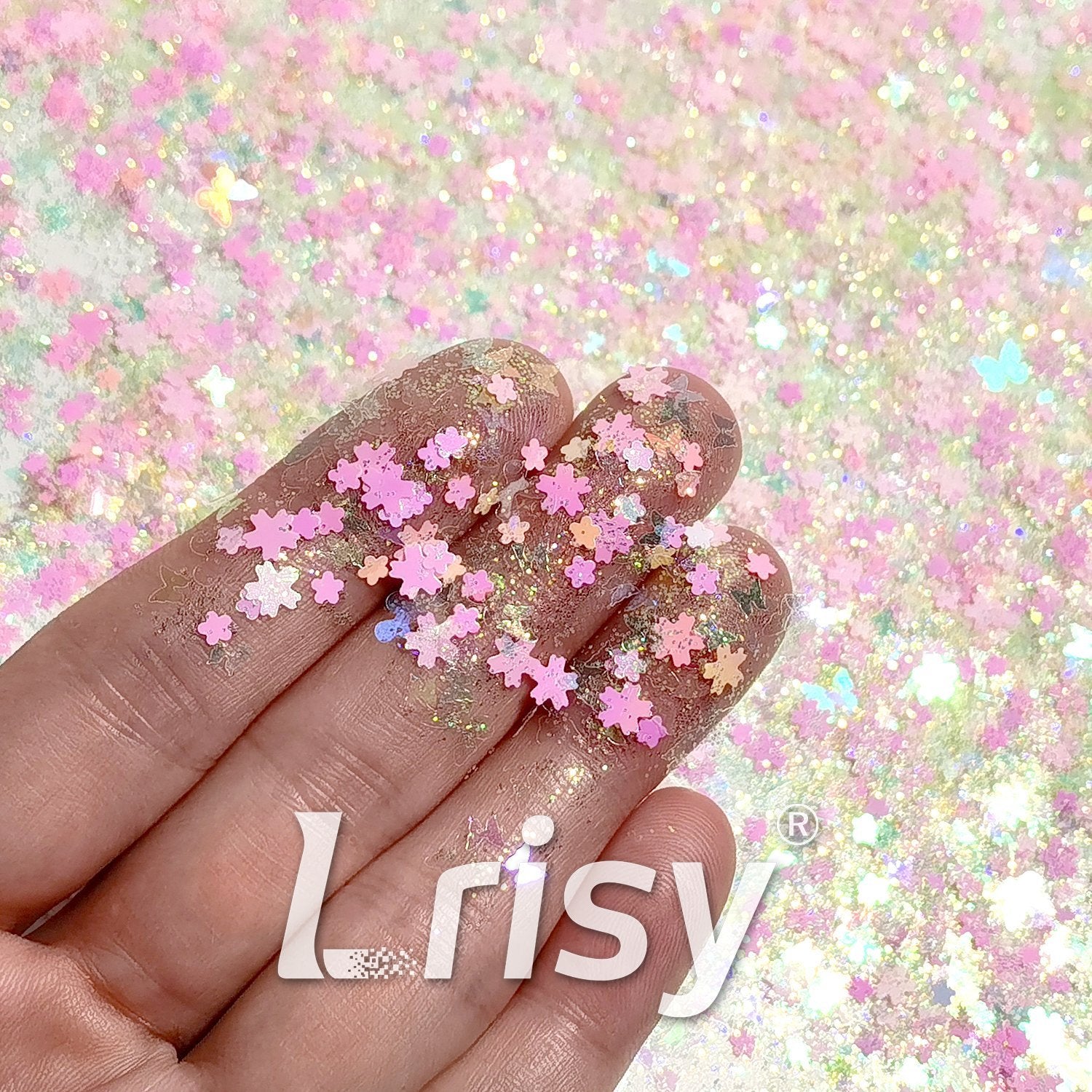 (By Asmisart_by_asmita) Custom Mixed Glitter WAL331