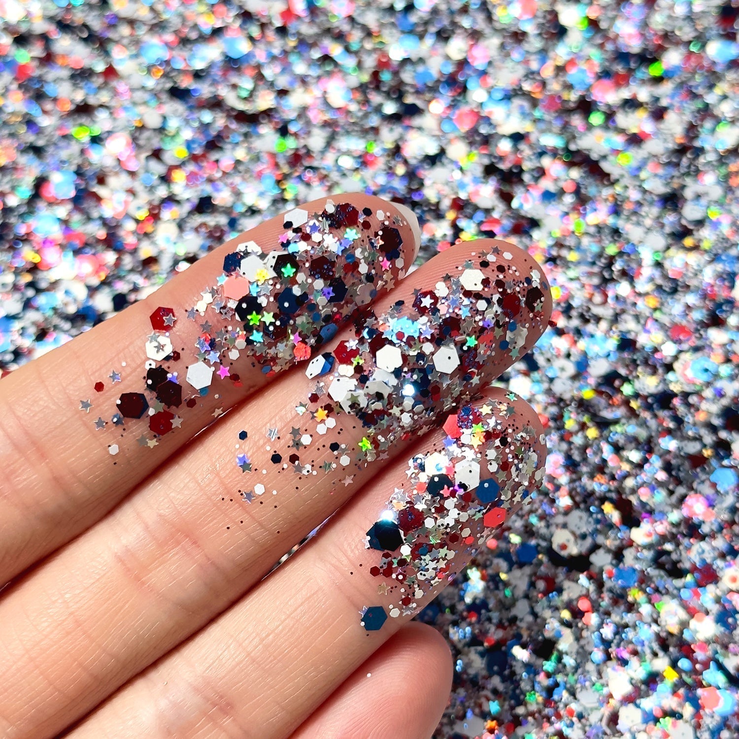 Celebratory Sparkle Custom Mixed Glitter WAL010