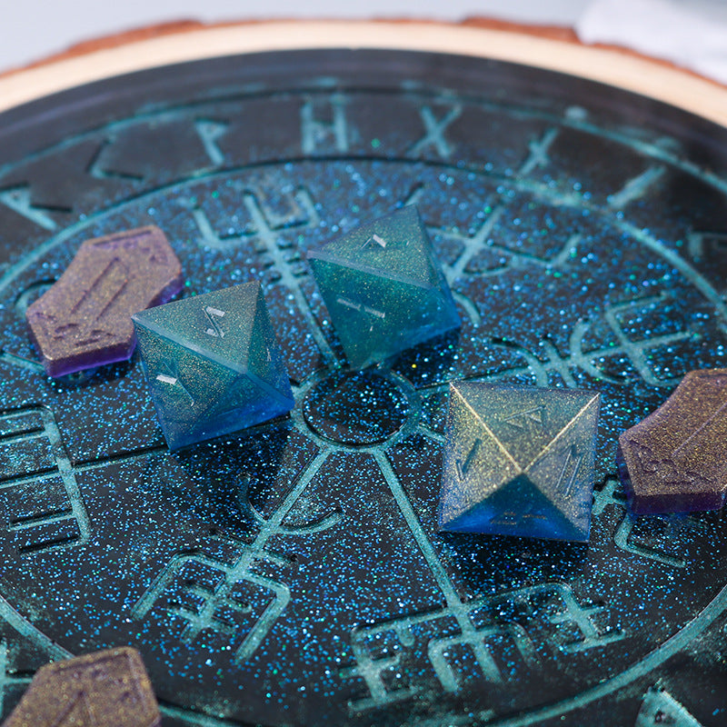 Rune Divination Tools Pack of 6 Silicone Resin Mold M-DYY-RDT001