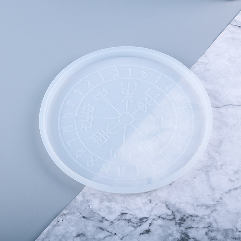 Rune Divination Tools Pack of 6 Silicone Resin Mold M-DYY-RDT001