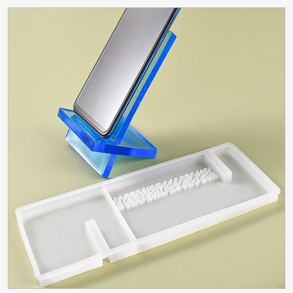 Pack of 2 Sphere Side Section Table Silicone Resin Mold M-LYY-ZJ001