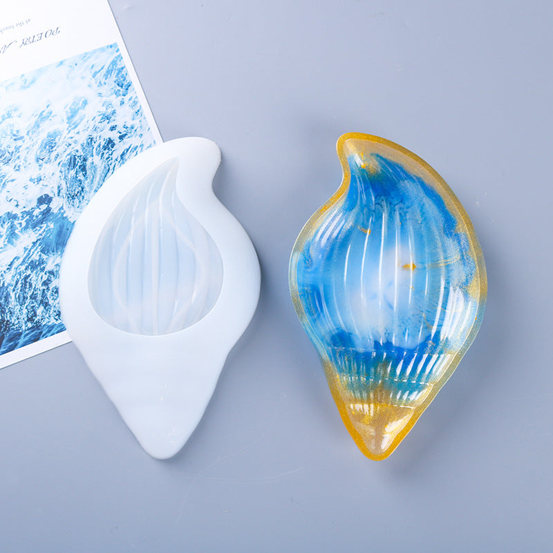Conch Plate Silicone Molds For DIY Epoxy Resin M-CP001